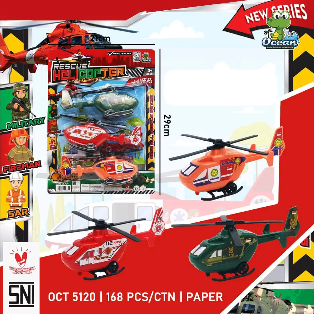 mainan helikopter oct 5120/helikopter mainan/mainan anak lakilaki/mainan murah