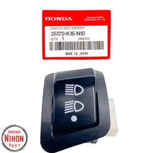 Tombol dim 3 titik beat fi vario 125 scoopy K16 ANTI KARAT ORIGINAL HONDA NP211