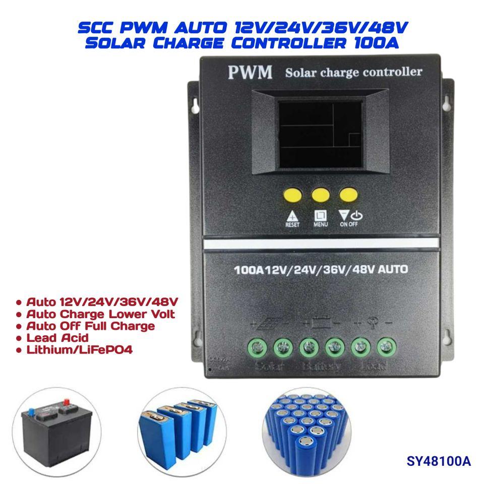 Jual SCC MPPT 10A 20A 30A Auto 12V/24V Power Solar Charge Controller ...