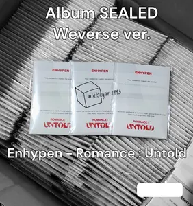 [ READY STOCK SEALED NEW OFFICIAL ] ENHYPEN - 2nd Album [ ROMANCE : UNTOLD ] ( WEVERSE ver ) wv ver photocard jungwon heeseung jay jake sunghoon sunoo niki ru r:u