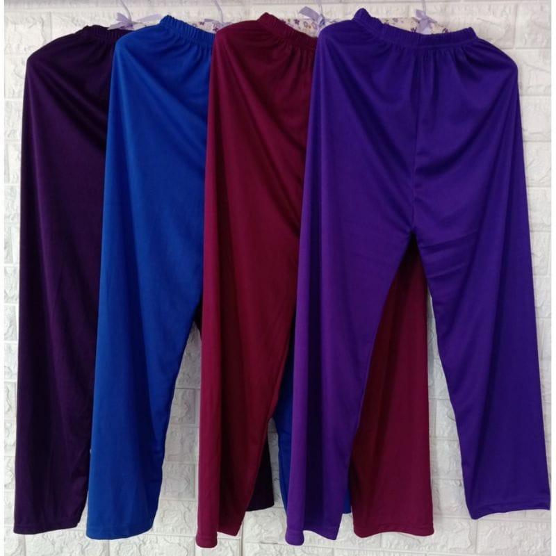 Promo Isi 3 Pcs Celana Aladin Los Panjang Wanita Bahan Hyget Super/ Dalaman Gamis/ Celana Nyaman Bawahan 1