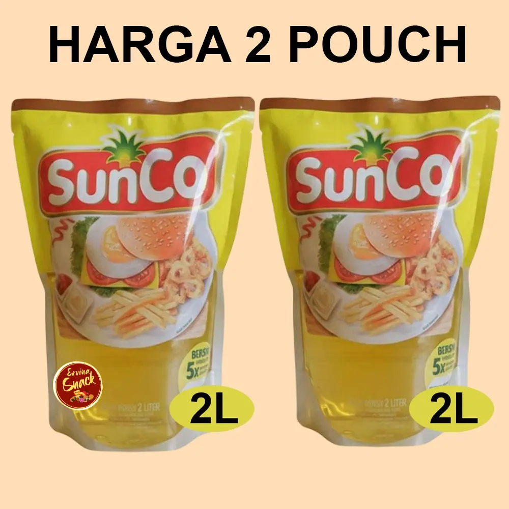 Sunco Minyak Goreng Kemasan 2 Liter x 2 Pouch