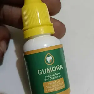 Gumora Obat Sakit Gigi - Solusi Alami untuk Nyeri Gigi & Gusi Sehat - Perawatan Herbal Premium - 100% Bahan Alami - Halal & Aman