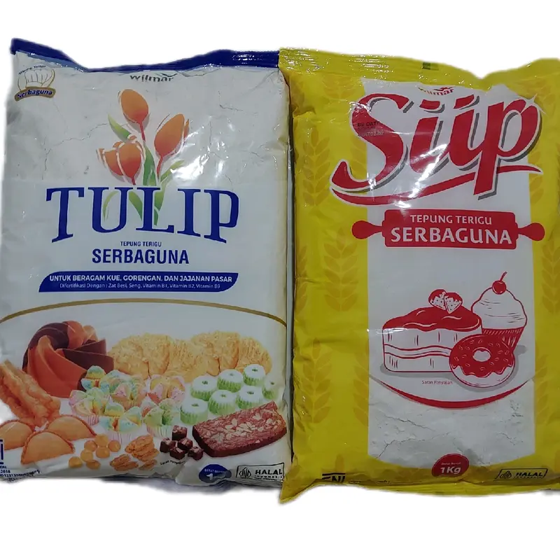 Tepung Terigu Tulip Tepung Terigu SIIP Berkualitas Tinggi 1kg Bubuk Bahan 0