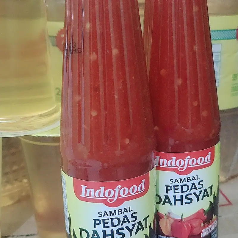Indofood Sambel Pedes Dahsyat 275ml Sambal Pedas Saus Sauce Bahan Masakan 2