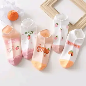 KAOS KAKI WANITA RANDOM SE MATA KAKI BAHAN SEJUK BREATHABLE