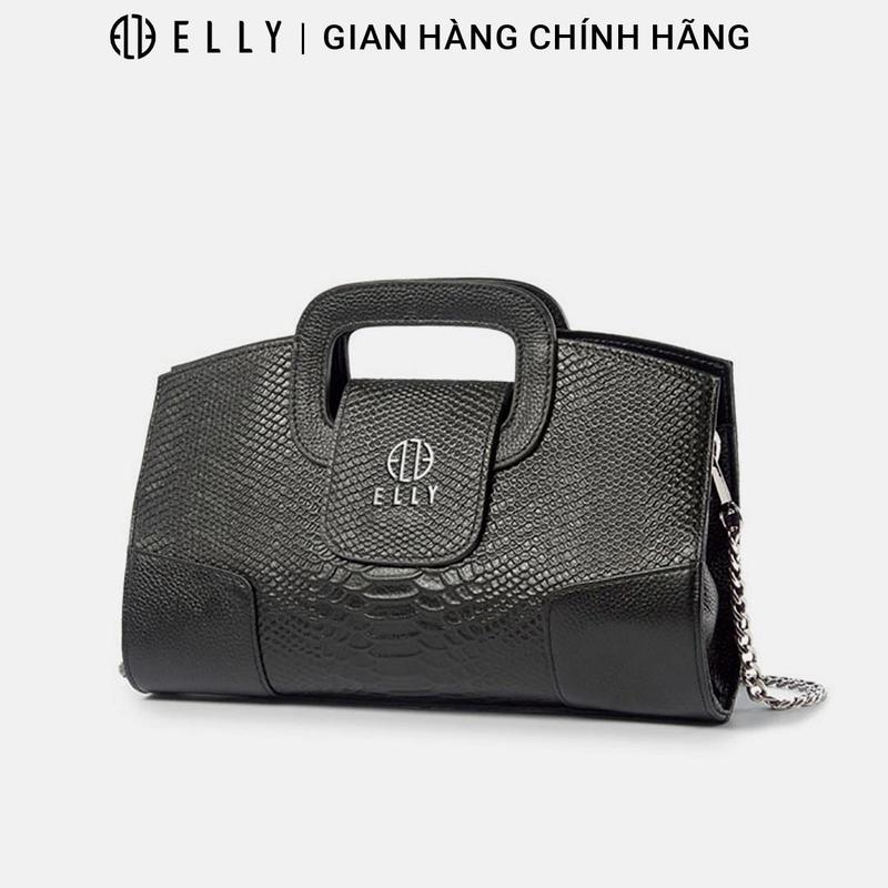 [LIVE 15/10 TẶNG DÂY LƯNG DA THẬT ĐƠN TỪ 1TR]ELLY Túi Cầm Tay Nữ Da Thật Sang Trọng Dáng Clutch Bag - EC37 [QUÀ TẶNG MẸ, NGƯỜI THƯƠNG 20/10]