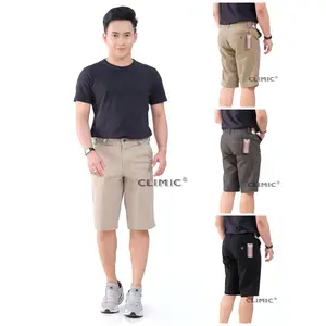 Climic celana pendek katun premium // celana pendek katun non straight bahan tebal original climic Pria
