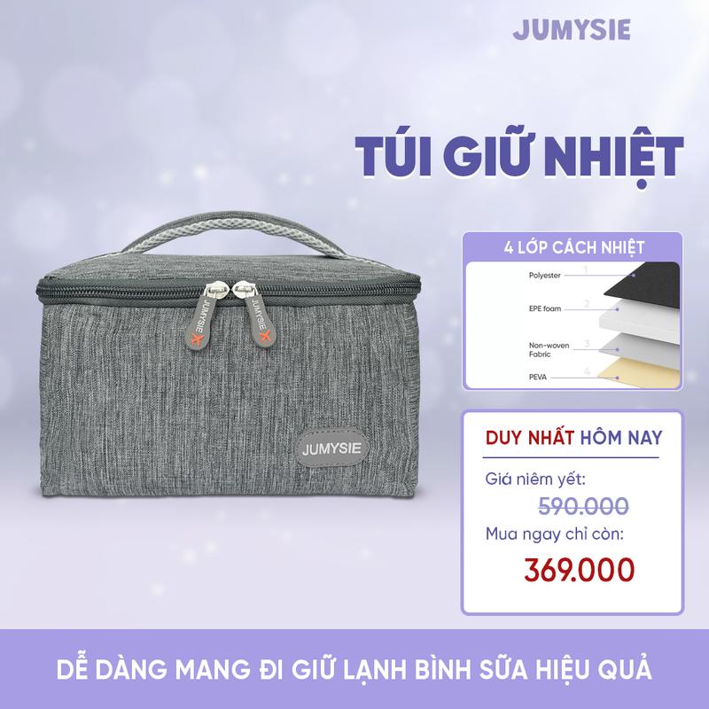 Túi Đá Khô Trữ Sữa Jumysie Cao Cấp - Giữ Lạnh Bình Sữa Hiệu Quả Bảo Quản Sữa Mẹ Tươi Ngon Tiện Lợi
