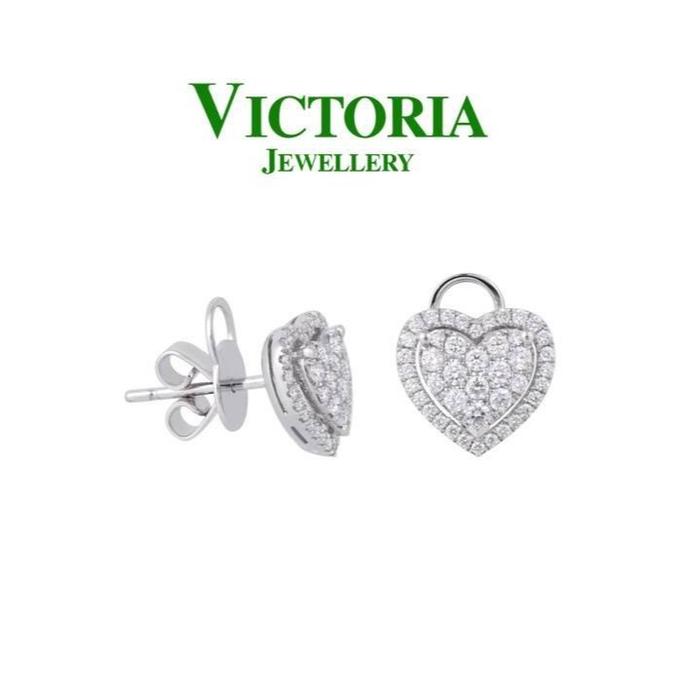 Gambar Anting Berlian Love VER444576 Victoria Jewellery dari Victoria Jewellery Online Kota Administrasi Jakarta Selatan Tokopedia