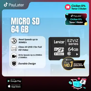 Ezviz MicroSD Card 64GB Class 10 Lexar Memory Otg Smart
