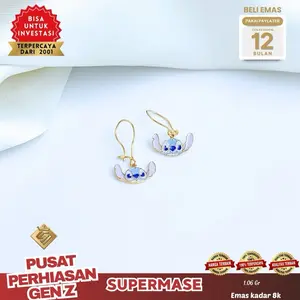 Anting Emas 8K Cartoon Kids Friendly - Supermase