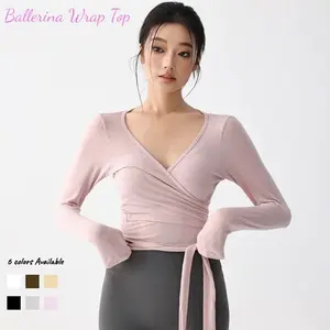 Ballerina Wrap top/Outer Ballerina/Top Wanita/Outfit Korea-3 COLORS