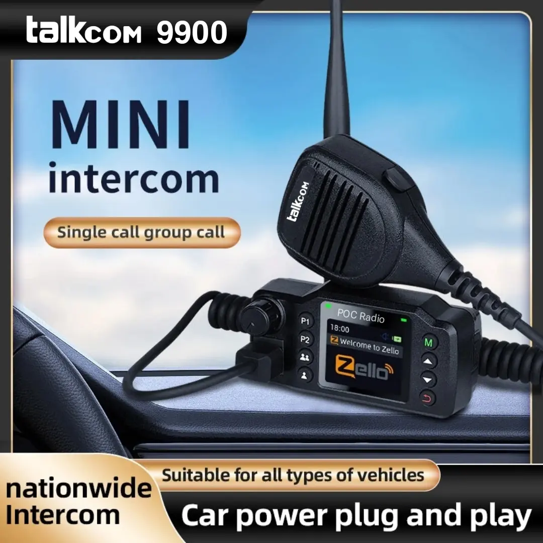 Rig Mini POC Talkcom 9900 Zello POC Global Walkie Talkie