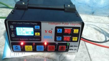 Product Review of Charger Aki Otomatis Smart Intelligent Auto Repair Mobil Pengisi daya 12v24v 400W 500AH/Charger Otomatis Aki Mobil Motor Kapal Truk Automatic Fast Smart Charger 12V/24V 6AH-300AH from F**8 1