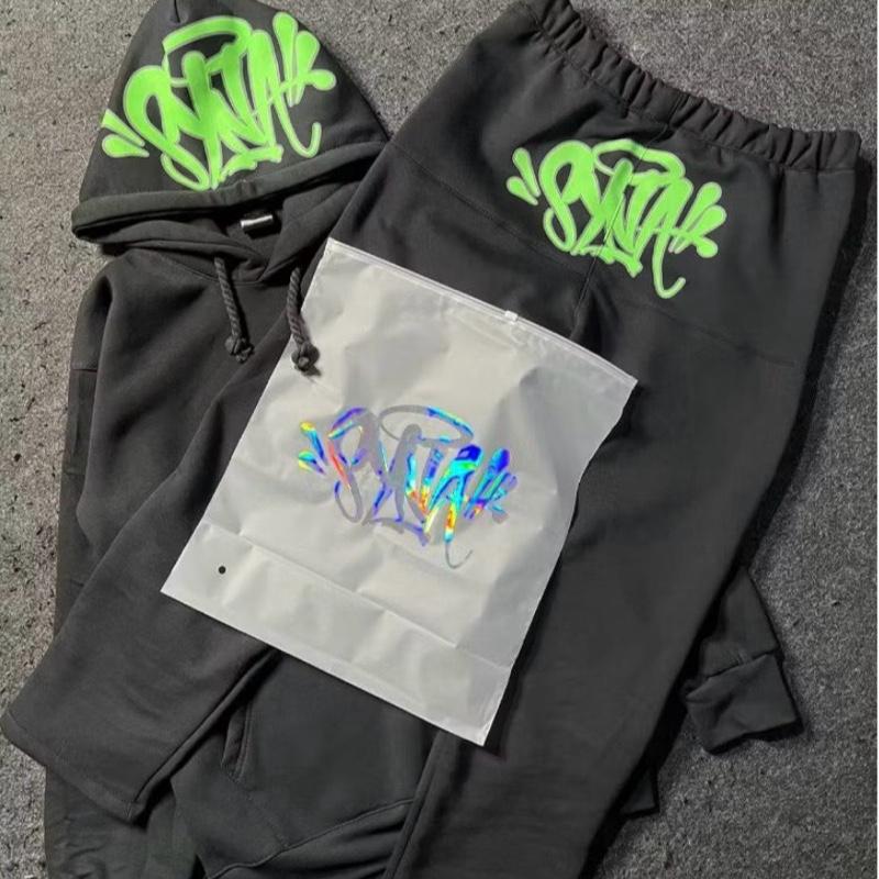 HOODY SYNA BLACK+CELANA 1SET 2