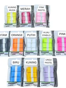 Overgrip Grip Racket Raket (isi 3) Tennis Padel Pickle Badminton Bulu Tangkis Tenis Padelball Pickleball Padle Tennis Meja Baseball Softball Bat Outdoor