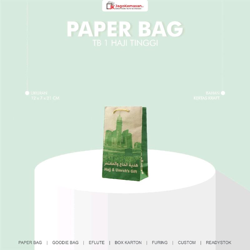 Paperbag Oleh-Oleh Haji dan Umroh berbagai macam Ukuran 4