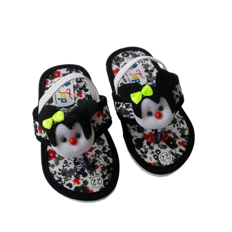 Sandal Anak Wanita Kekinian Beby Bunyi Boneka Bunga 2