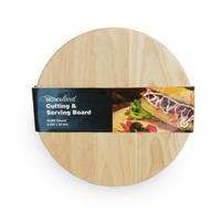 Gambar Homeland RUBE Round Cuttingboard / Talenan Kayu - 25cm dari Homeland Store Kota Administrasi Jakarta Pusat 1 Tokopedia