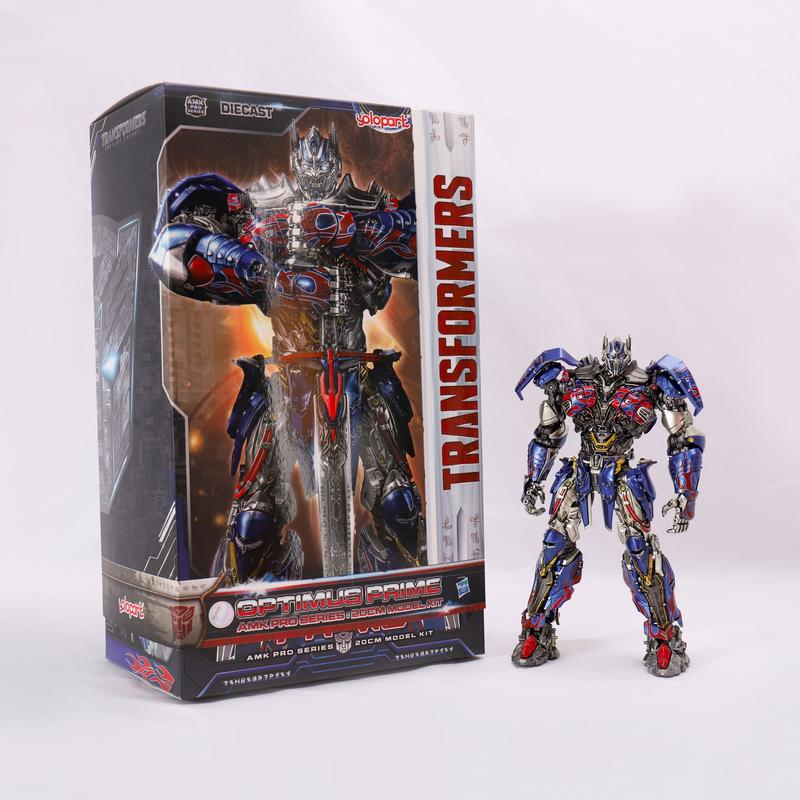  【Yolopark Transformers The Last Knight - 20cm Optimus Prime Model Kit - AMK PRO Series 