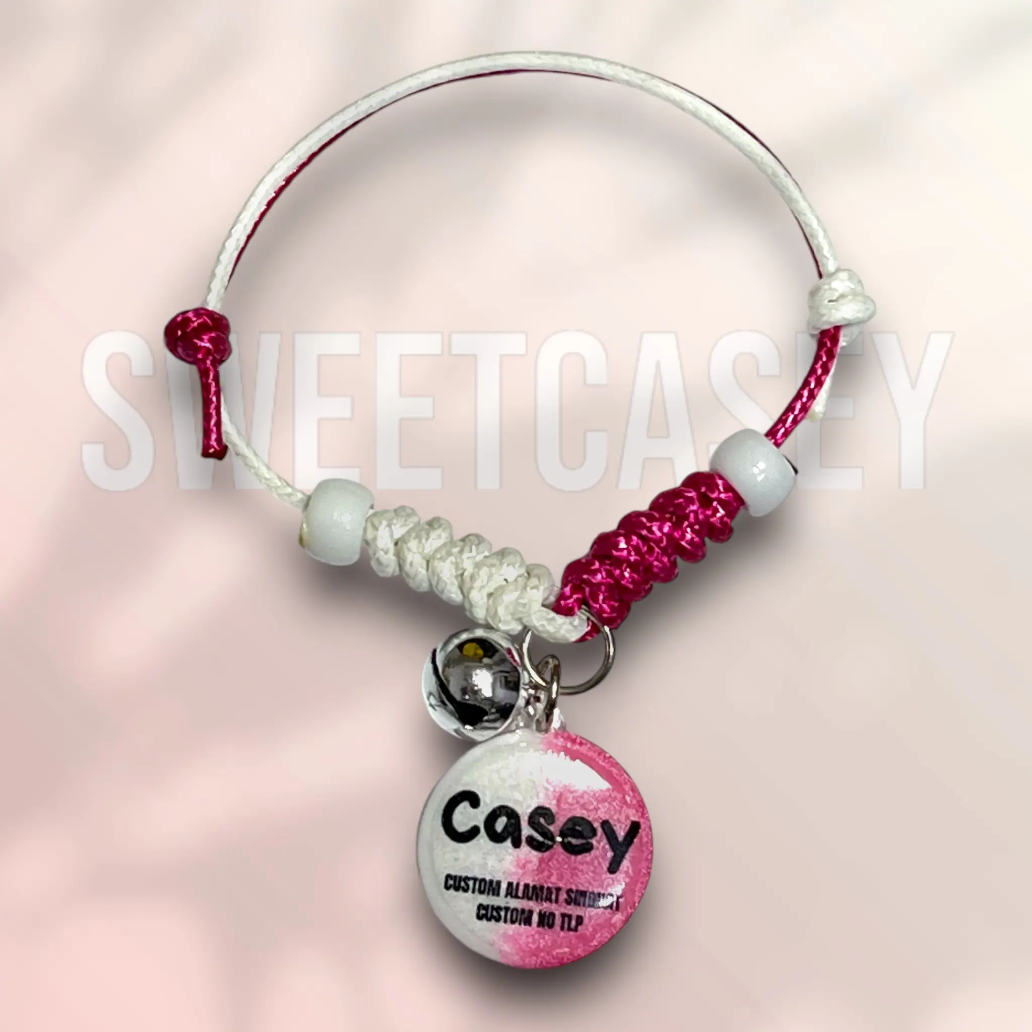 KALUNG KUCING ECI BISA CUSTOM NAMA / CAT NECKLACE / CUSTOM NAMA
