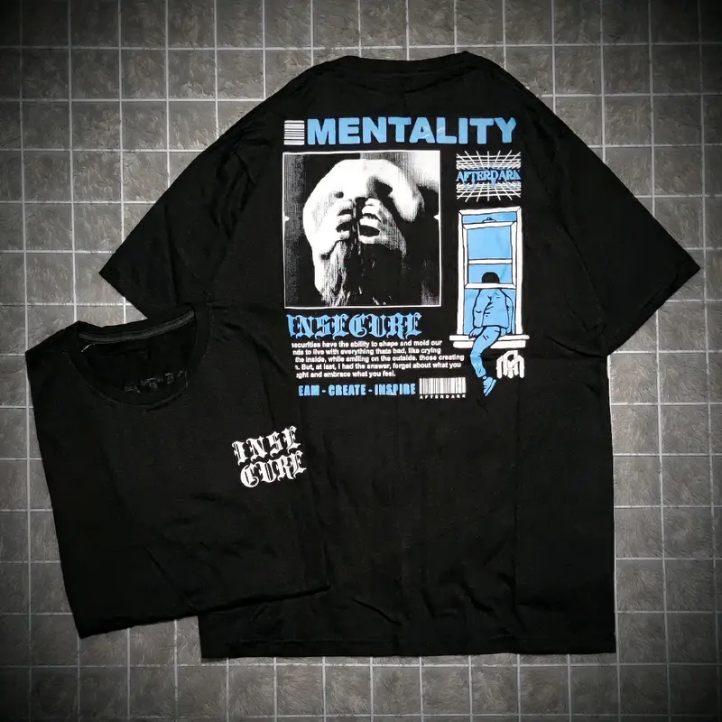 Kaos Distro Stay Cool (L & XL) Kaos Cowok Combed Nyaman Sablon Standar 1