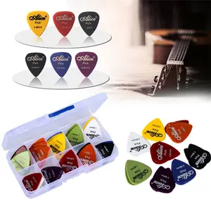 Alice Pick Gitar Multi Warna isi 10 - 50pcs FREE BOX