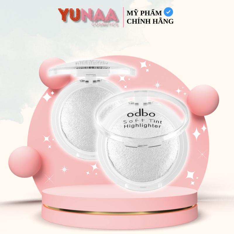   Y268  Phấn Bắt Sáng   Highlight ODBO - Phấn Nhũ Sáng Mịn Ngọc Trai - ODBO Soft Tint Highlighter 