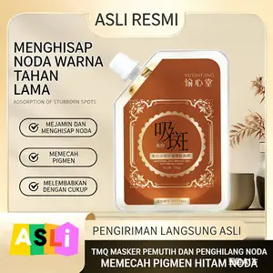 【COD】YUXINTANG Masker Pemutih Anti Noda & Kerut 100% Efektif Menyerap Jerawat Flek Hitam Membersihkan Kulit Mencerahkan Pencerah Muka Wajah/masker eksfoliasi/masker wajah flek hitam/Masker anti kerut/Untuk pria dan wanita