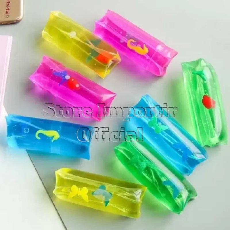Mainan Viral Water Snake Jelly Mainan Licin Susah Dipegang | Maina Anak Catch The Monster Mainan Ular Air Licin Harga Satuan Murah | Mainan Prank Jelly Monster Air 0