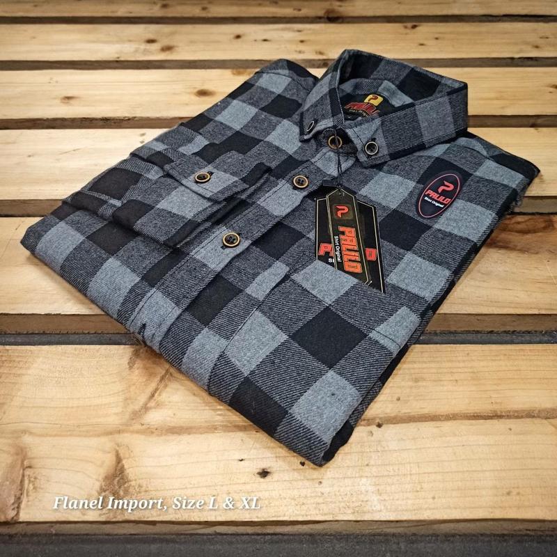 KEMEJA FLANEL JUMBO BIG SIZE XXL - XXXXL Unisex Exklusif 2023 (Distro) Fashion Pria 5