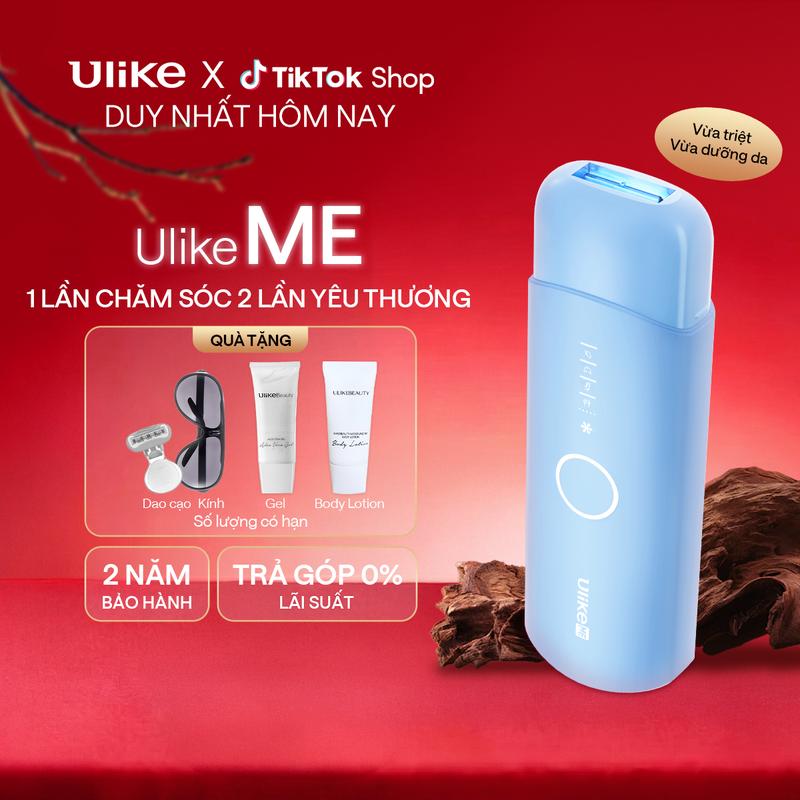 Máy triệt lông Ulike ME công nghệ làm mát Ice Cooling IPL Sapphire Xanh thiên thanh