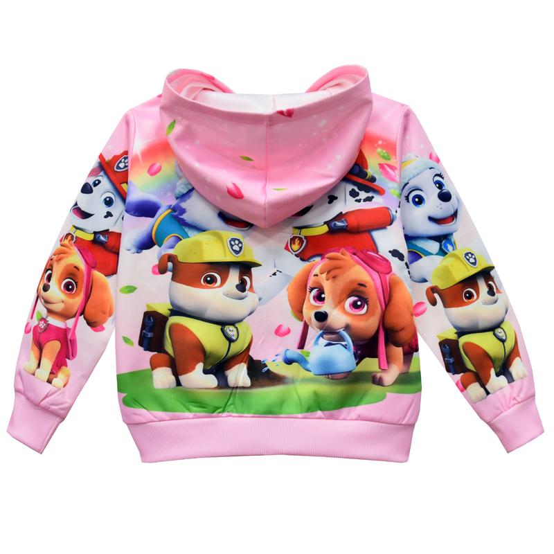 Product Introduction of Girls Cartoon Dogs Jacket Girls Spring And Autumn Coats 2