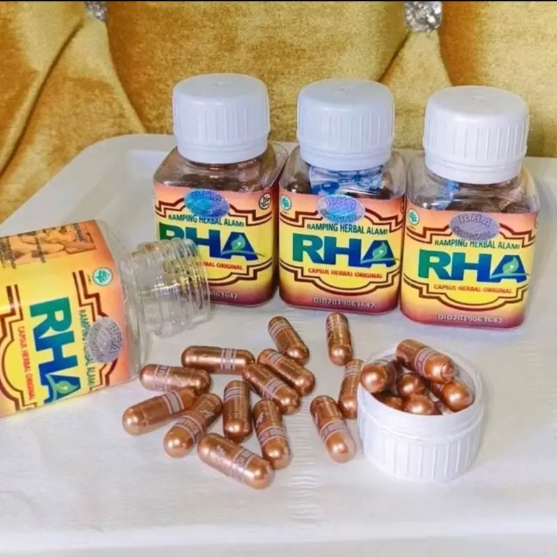 R H A original RING 2 KAPSUL KAPSUL BARU ISI 30 0
