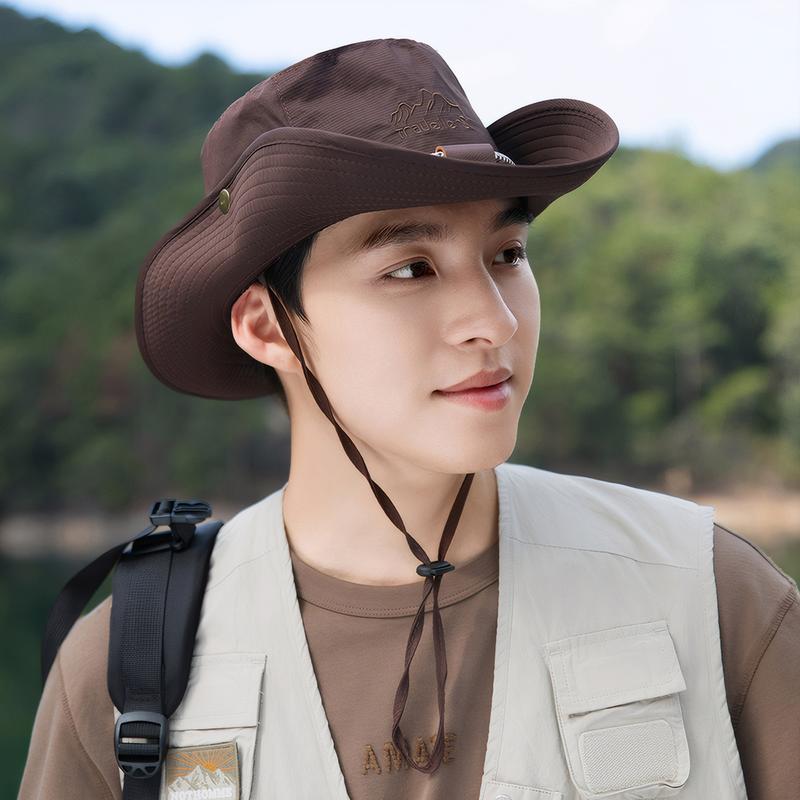 mũ bucket Mũ đi bộ đường dài Thời trang nón chống nắng UV chống nước mũ vành tròn Kích thước có thể điều chỉnh Thích Hợp Cho Leo Núi Ngoài Trời Câu Cá Đạp Xe Unisex