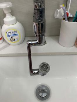 Product Review of [SG Ready Stock] Upgrade All Brass Universal 1440° Rotatable Filter Faucet Nozzle Faucet Extender Aerator Sprayer from Z**7 0
