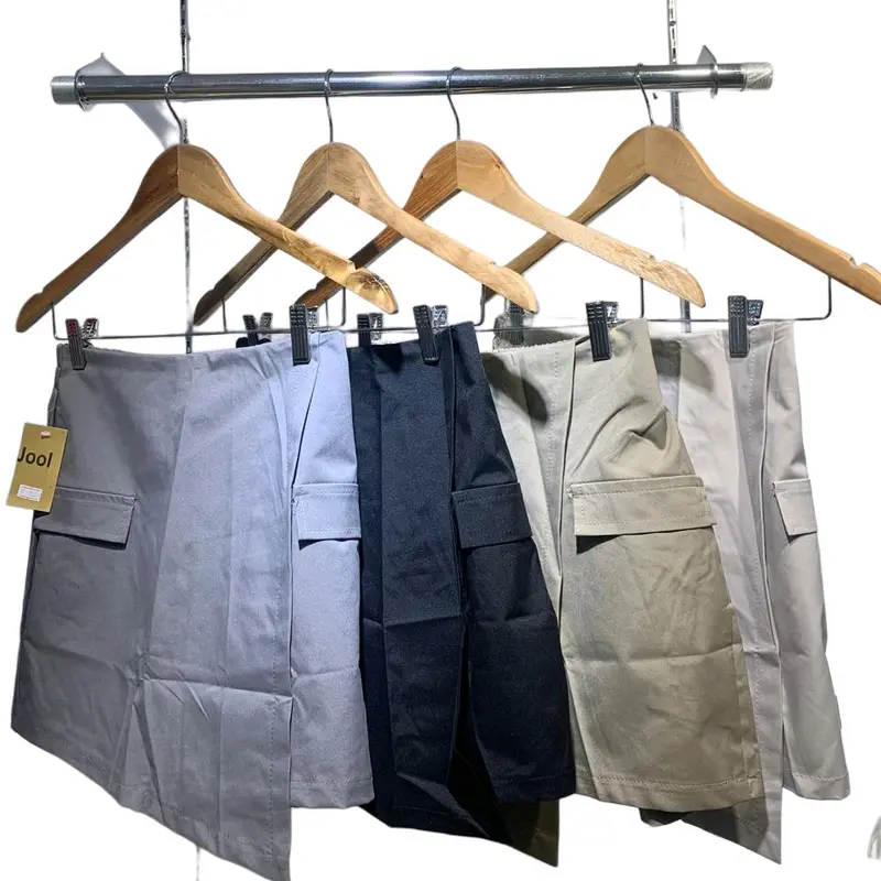 celana rok pendek cargo wanita 4
