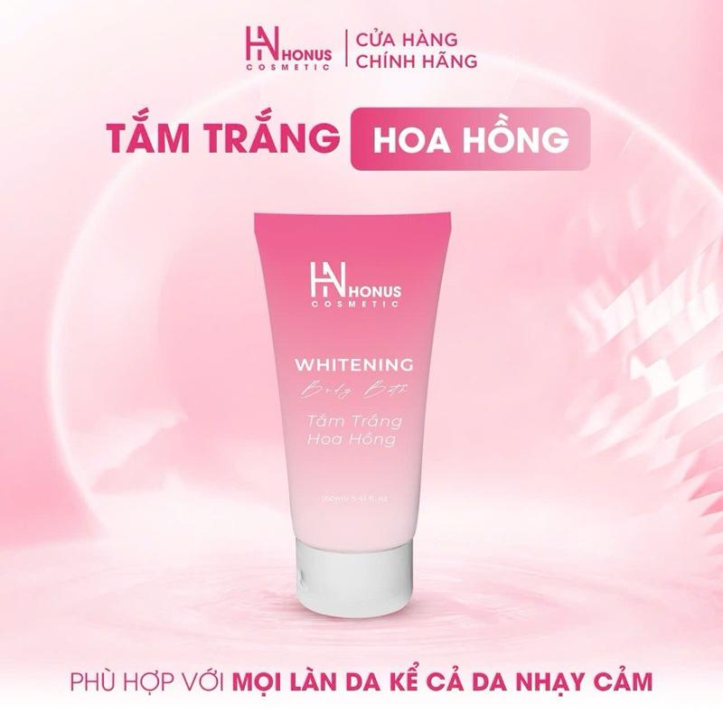 TT 05 KOL x BRAND Kem ủ trắng body ủ trắng hoa hồng Honus Cosmetic - Hổ trợ làm trắng da 160ml tuýp Dưỡng Da Body