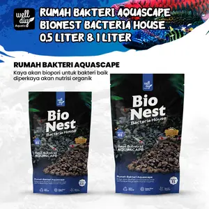 Rumah Bakteri Aquascape BioNest Bacteria House 0,5 Liter & 1 Liter