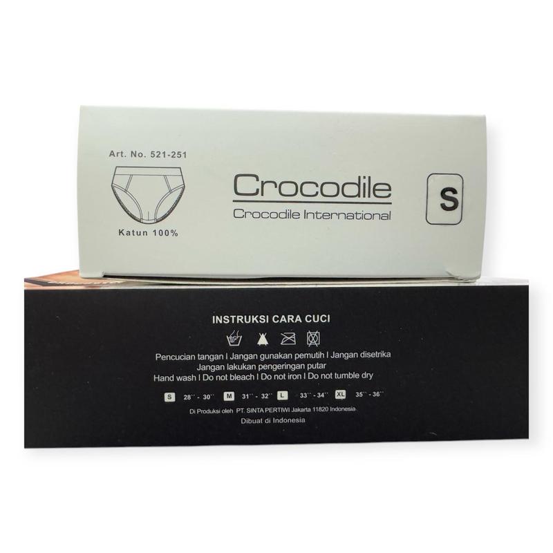 Product Introduction of Celana Dalam Pria Crocodile 251 - Boxer 3 Pcs - Cowok 22