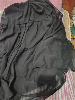 Product Review of 【Ready Stock】Korean Dress Women's Solid Color A-line Skirt Mid-Length High-Waist Skirt Summer Clothing from g**G 1