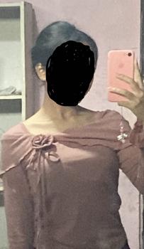 Product Review of KIYANA Cirebon Cloth - Flower Top / Long Sleeve Ribbon Coquette Knit Top / Atasan Knit Lengan Panjang Wanita Knitwear Crop Cardigan Baju Tangan Kerah from r**p 1