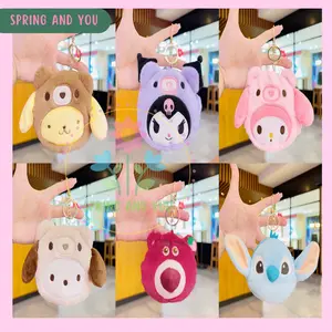 Spring And You - Gantungan Tas Gantungan Kunci Bag Charm Dompet Koin Boneka Kartun Fluffy