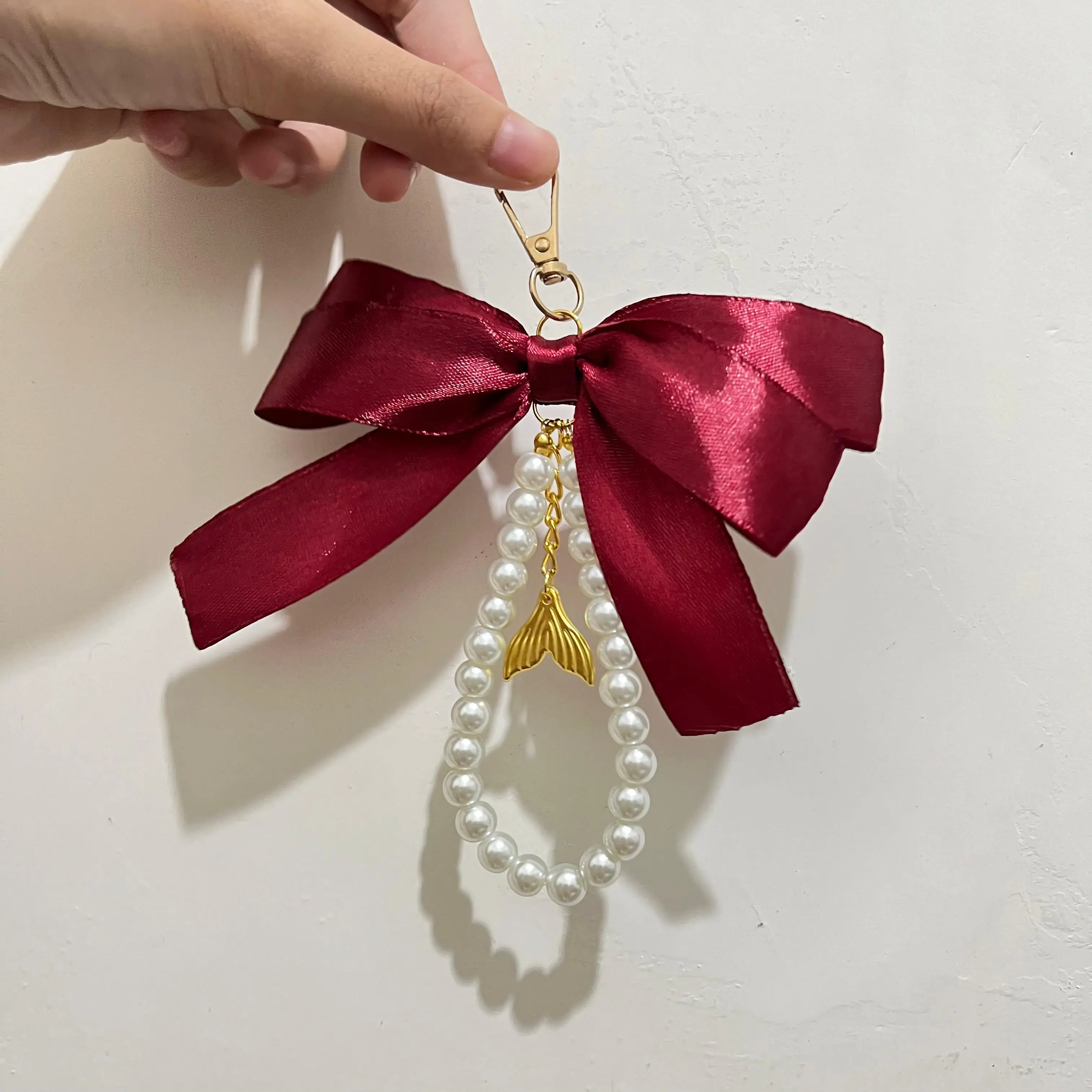 Gantungan Tas Pita - Ribbon Bag Charms - Gantungan Tas Korea - Bag Charms