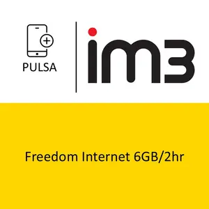 Paket Mobile Data Indosat - Freedom Internet 6GB/2hr