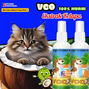 Minyak Kelapa VCO Obat Jamur Scabies Diare Kucing Anjing Kelinci 30 ml