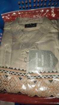 Product Review of Al-khaj Baju Koko Muslim Bordir Pria Dewasa Lengan Pendek from n**i 0