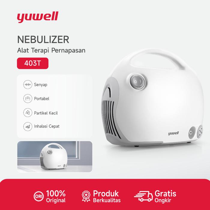 Gambar Yuwell 403T Nebulizer Kompresor Alat Uap Portable untuk Anak & Dewasa - 403T dari Yuwell ID Kota Administrasi Jakarta Timur 5 Tokopedia