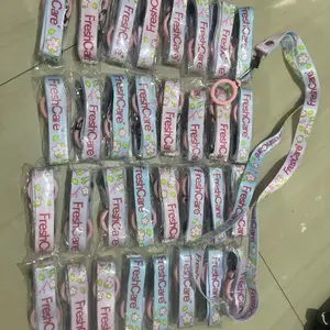 New  Ready stock Tali lanyard Edisi sakura merk ORIGINAL Frescare nyaman digunakan sehari hari